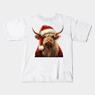 Moo-rry Christmas Kids T-Shirt